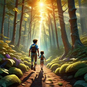 Moonwalk in a magical forest.png