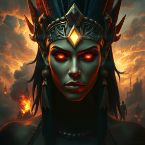 Face of Egyptian Goddess of Wrath.jpg