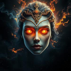 Face of Goddess of Wrath in deep space.jpg
