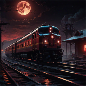 Burning train depot under blood moon - 1.png