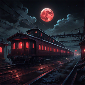 Burning train depot under blood moon - 2.png