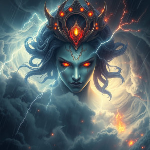 Face of Goddess of Vengeance in the sky over vicious typhoon.jpg