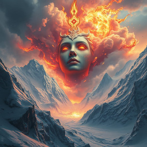 Face of Goddess of Vengeance in the sky over vicious avalanche.jpg