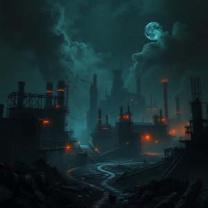 Cyberpunk factory in industrial wasteland - 10.jpg