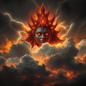 Face of the Goddess of Destruction in the sky over vicious thunderstorm.jpg