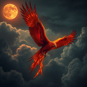 Giant firebird in night sky under blood moon.jpg