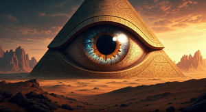 Giant masonic eye in the pyramid in the desert - 2.jpg