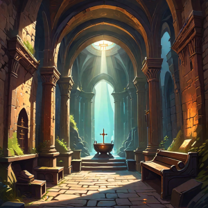 Holy Grail in secret underground chapel - 2.png