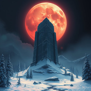 Megalith of the dead in Alaskan wilderness under Black Moon.jpg