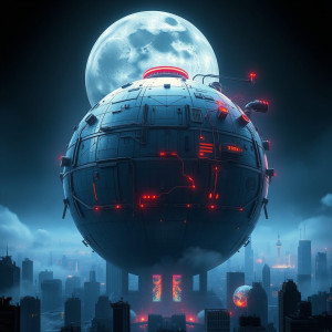 Giant cyberpunk nuclear bomb under black moon.jpg