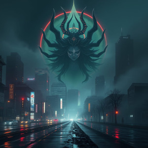 Face of Japanese goddess of darkness.jpg
