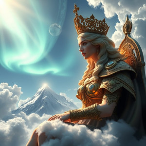 Face of Queen of Gods in the sky over Mount Olympus.jpg