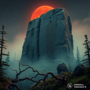 Giant stone of the dead in Alaskan wilderness.jpg