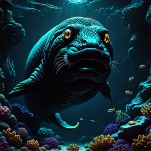 Giant moray eel in Devil's Sea - 5.png