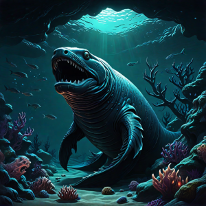 Giant moray eel in Devil's Sea - 6.png