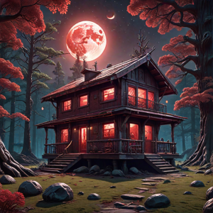 Cabin of the dead in deep forest - 4.png