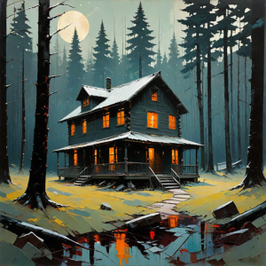 Cabin of the dead in deep forest - 6.png