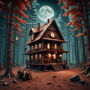 Cabin of the dead in deep forest - 6.png