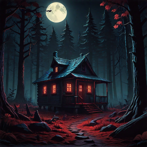 Cabin of the dead in deep forest - 8.png