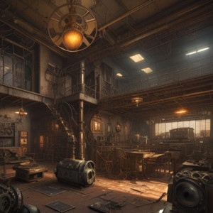 Abandoned steampunk radio station.jpg