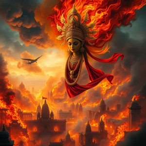 Face of Hindu Goddess of the Flame.jpg