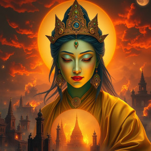 Face of Tibetan Goddess of the Flame.jpg