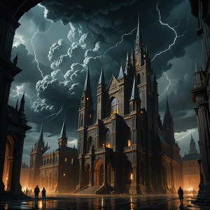 Giant thunderstorm cloud over ancient city - 1.jpg