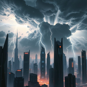 Giant thunderstorm cloud over futuristic city.jpg