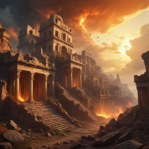 Cloud of fire over ancient city - 7.jpg
