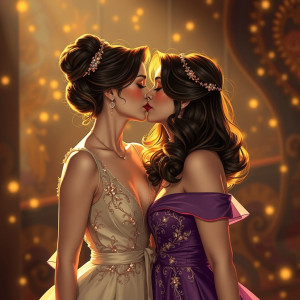 Two beautiful women kissing.jpg