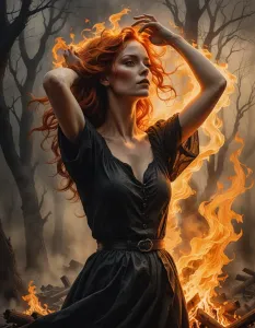 Redhead witch burning - 1.webp