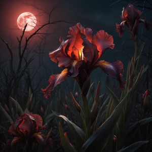 Demonic iris flower under blood moon - 12.jpg