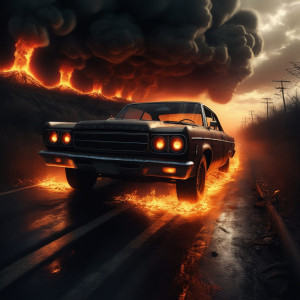 Demonic vintage car on highway to hell - 3.jpg