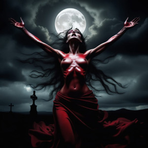 Embracing the world under blood moon.jpg