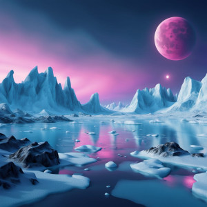 Arctic under full round pink moon.jpg