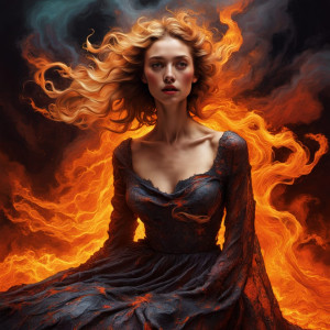 Beautiful woman on fire.jpg