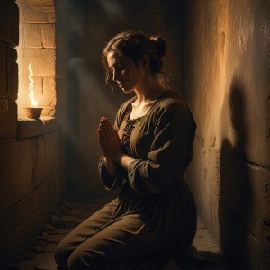 Female Christian martyr in Roman jail - 4.jpg