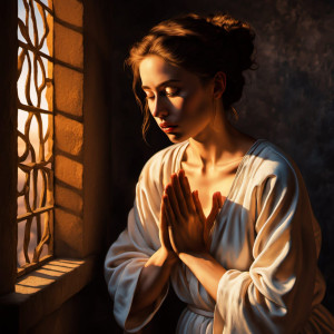 Female Christian martyr in Roman jail - 14.jpg