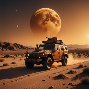 Vintage armoured car in the desert.jpg