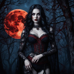 Beautiful sorceress in black lacy underwear - 7.jpg