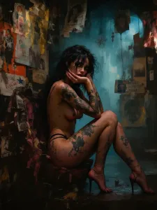 Nu in dirty basement.webp