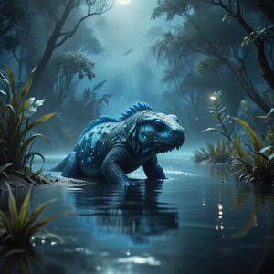 Mokele-mbembe in Congo lake.jpg