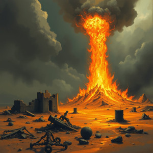 Pillar of fire in apocalyptic landscape.jpg