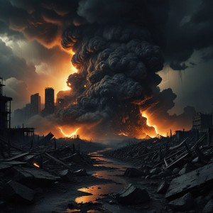 Pyroclastic cloud over apocalyptic city - BXL.jpg