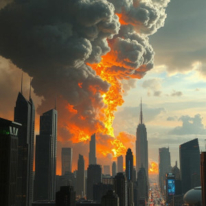 Pyroclastic cloud over futuristic city - JFL1.jpg