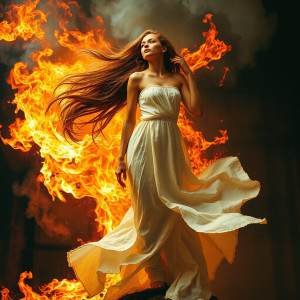 Beautiful woman bathing in roaring fire - JF0.jpg