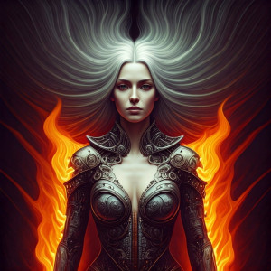 Beautiful woman engulfed in flames - GIF.jpg