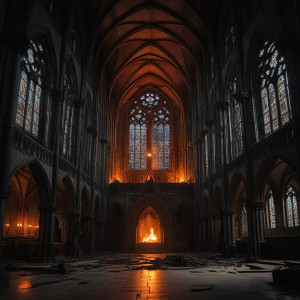 Abandoned medieval Gothic cathedral.jpg