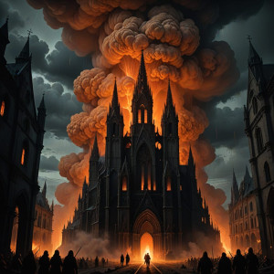Giant pyroclastic cloud over medieval Gothic cathedral - DXL.jpg