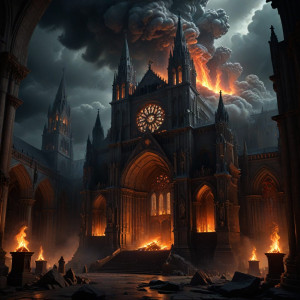 Giant pyroclastic cloud over medieval Gothic cathedral - AXL.jpg